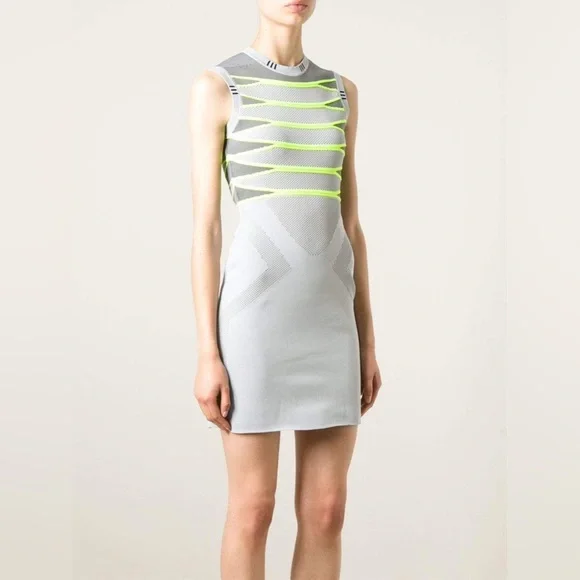 【関税込み】t by alexander wang MESH DRESS T Alexander Wang Maxi Dress Silk Mesh Panel Y2K Cocktail